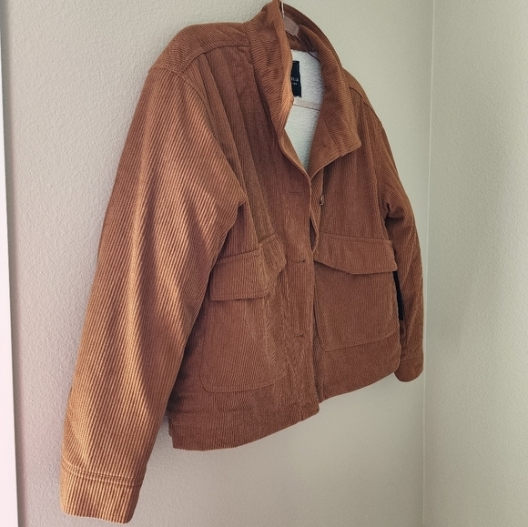 bagatelle brown corduroy jacket size M NWT!! - Picture 2 of 4
